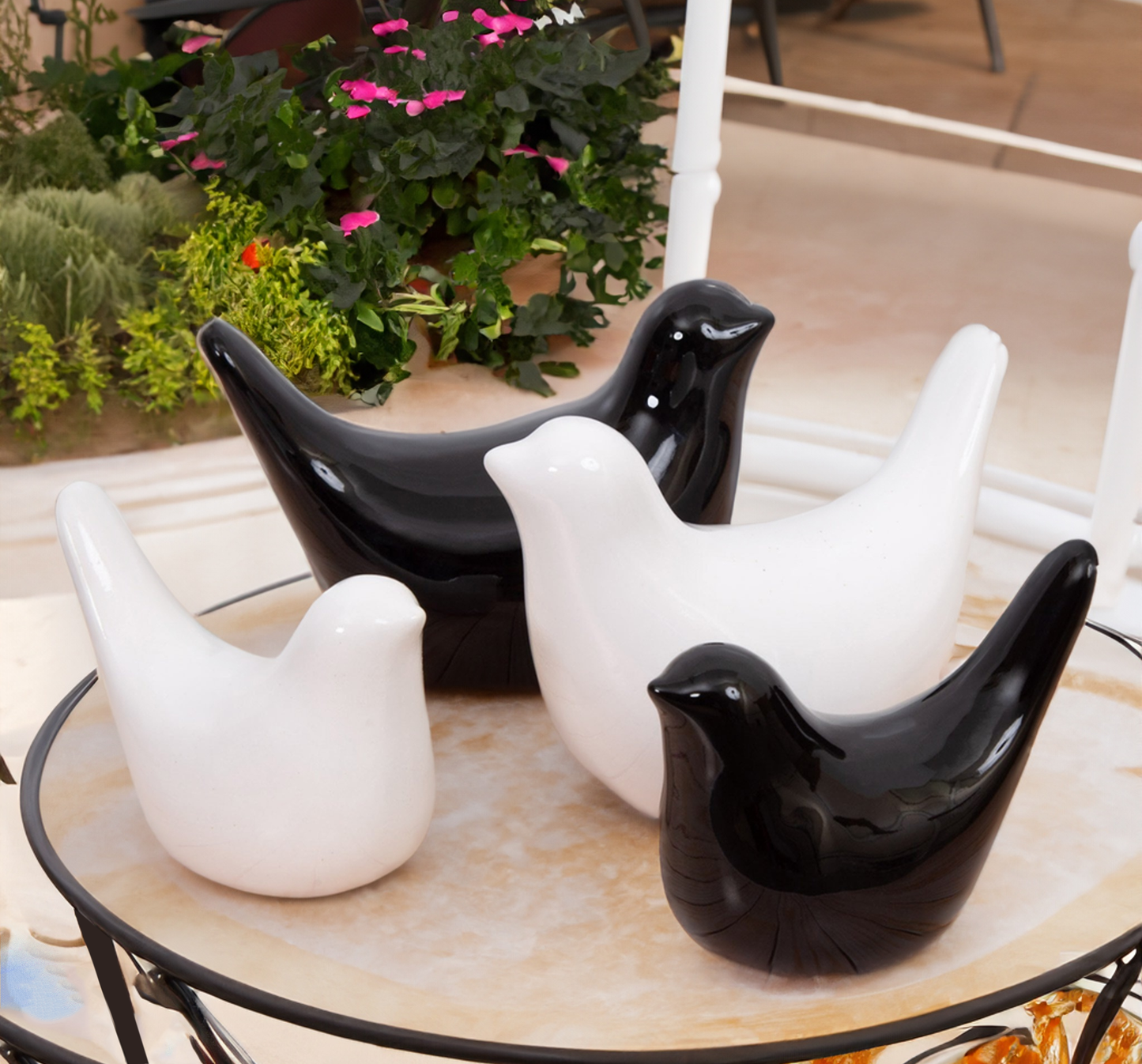 Cute Ceramic Sparrows