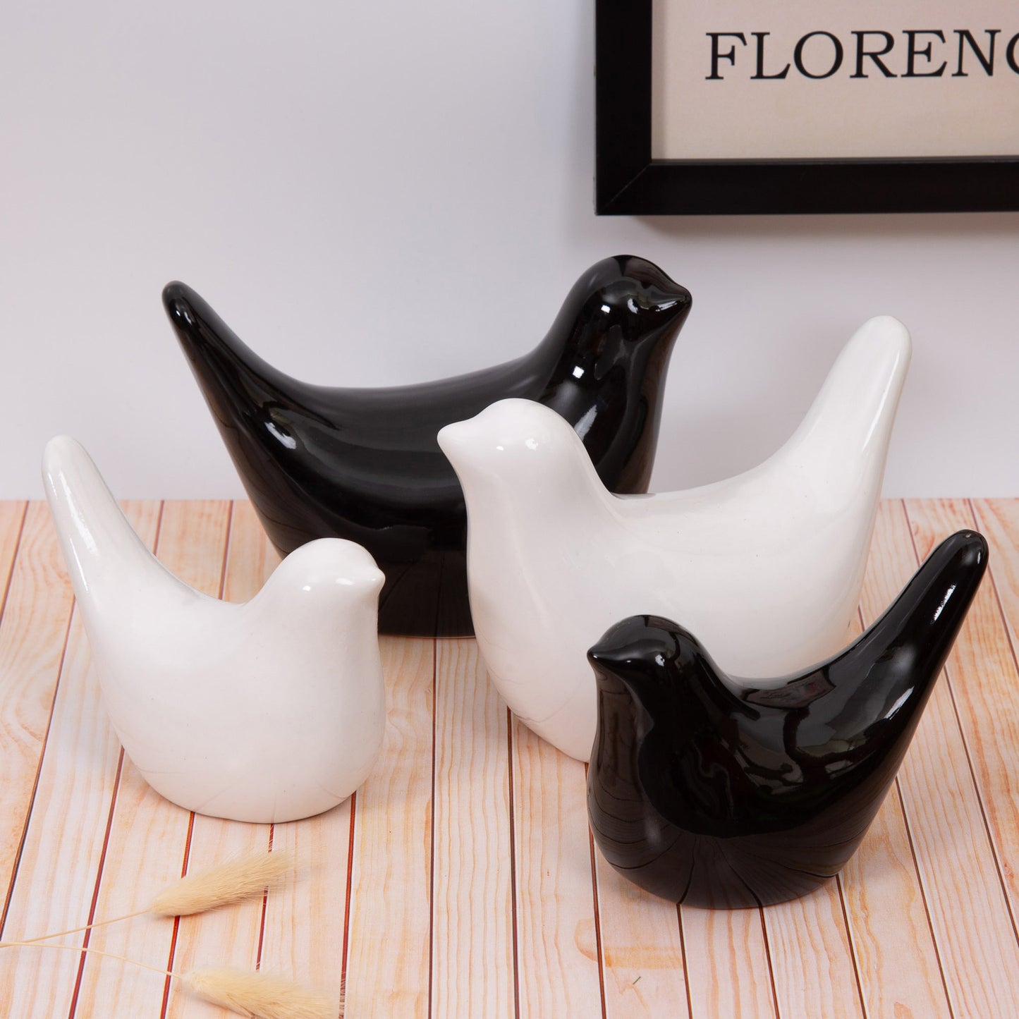 Cute Ceramic Sparrows