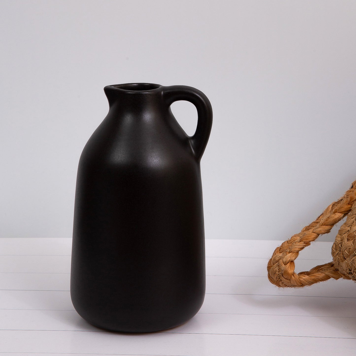 Tribal Black Vase