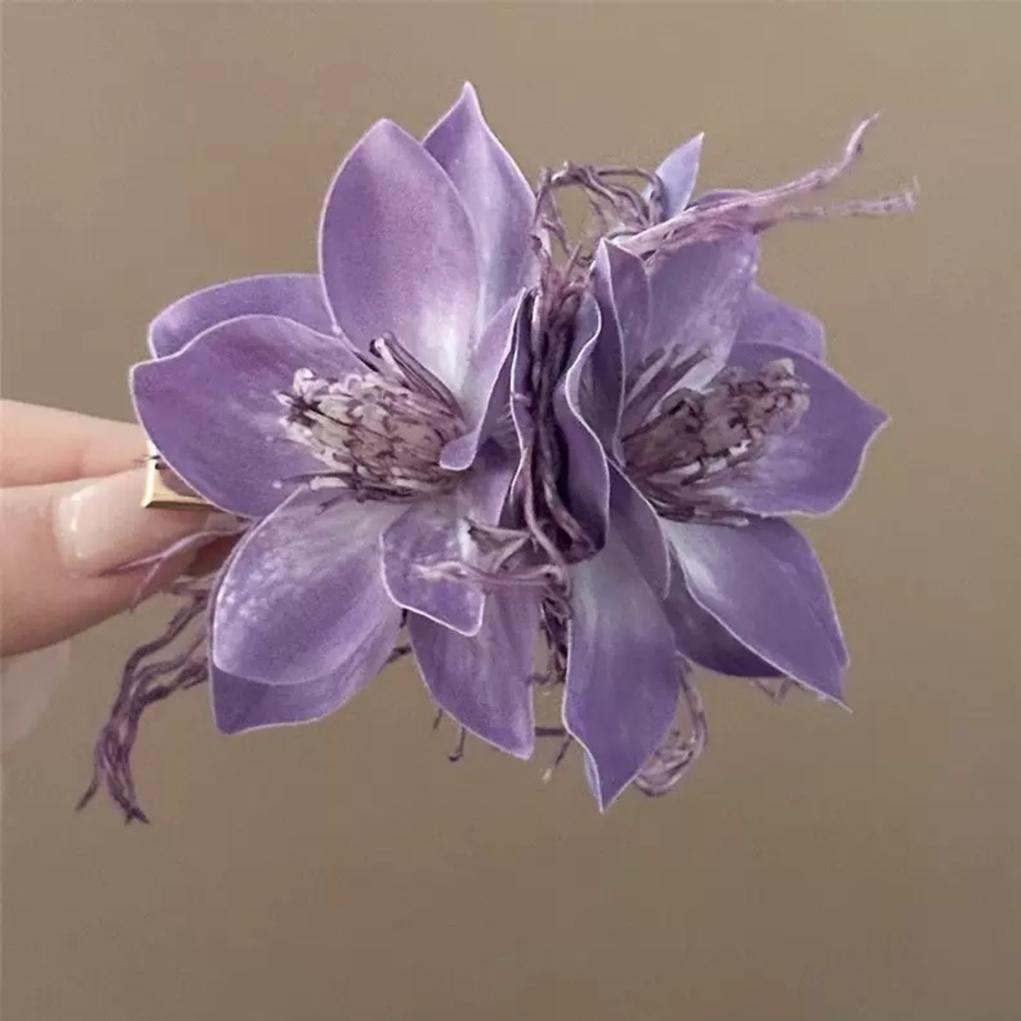 Dragon Purple Hair Clip