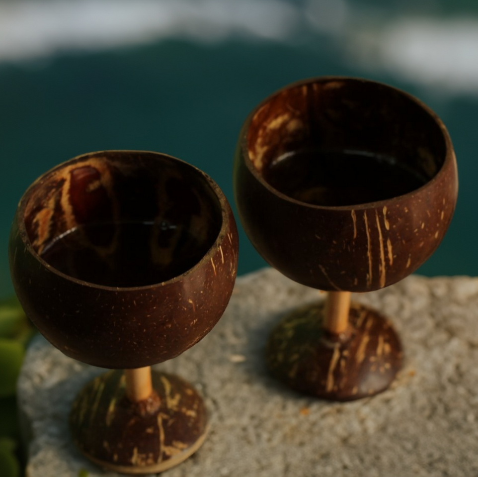 Coconut Wine Glasses