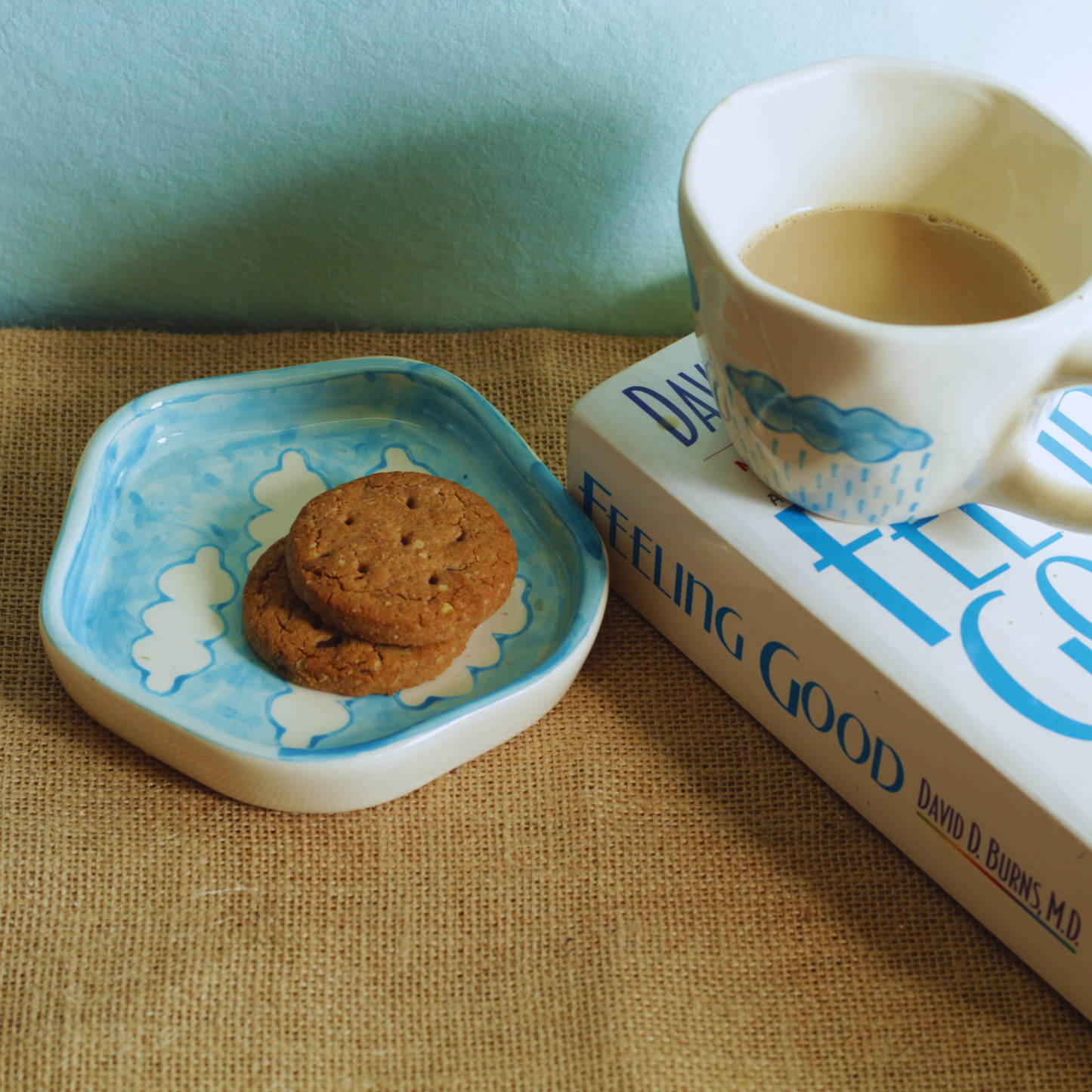 The Sky is Cloudy Cup & Saucer Set