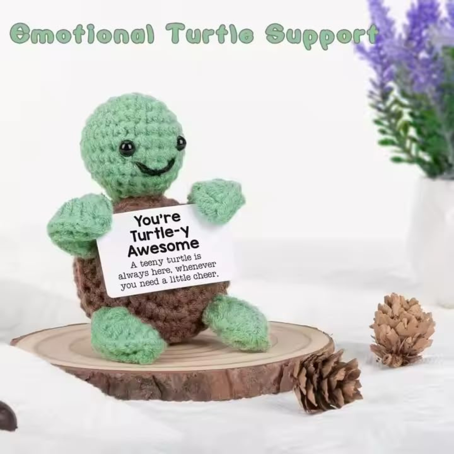 Emotional Support Turtle
