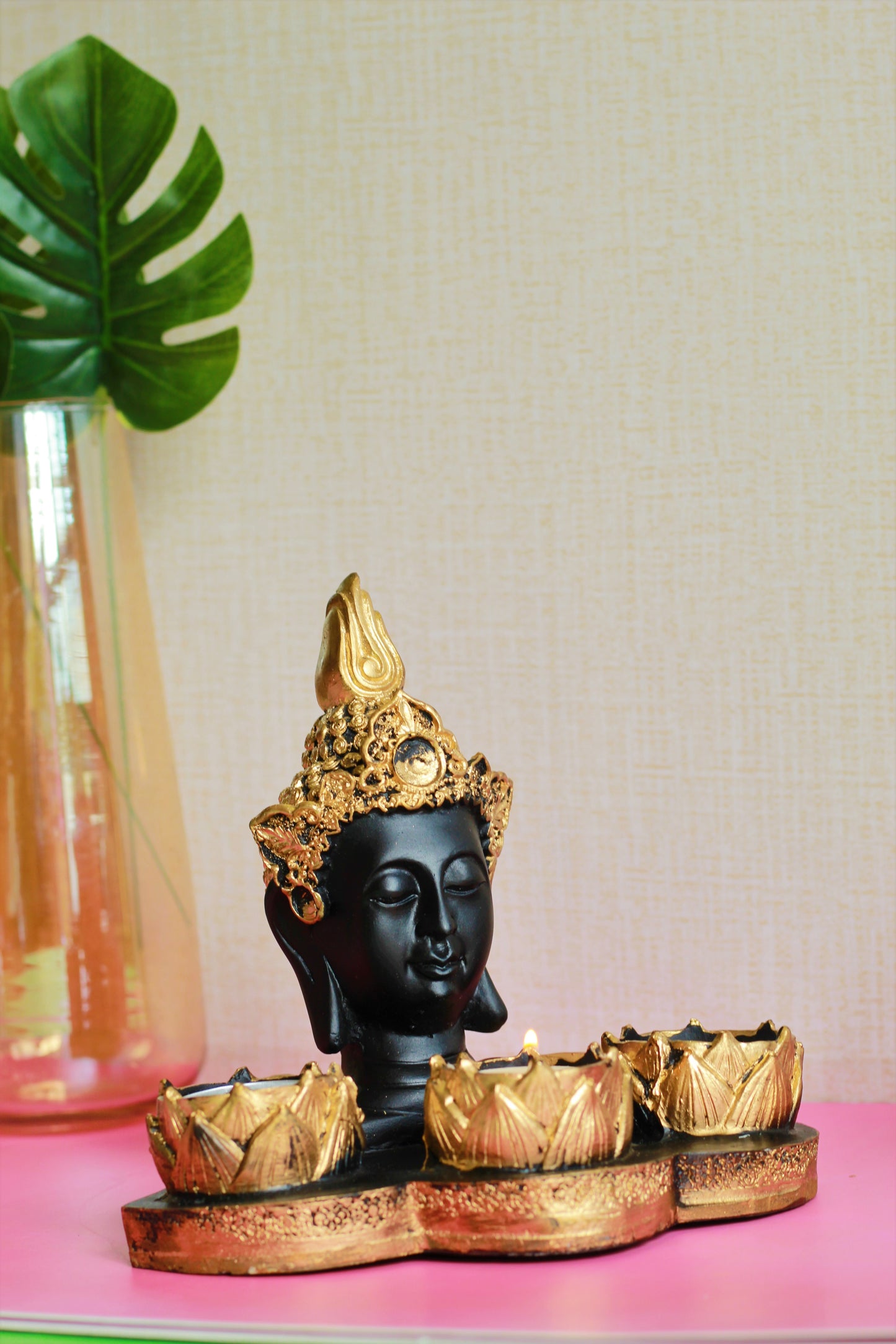THE BUDDHA -Candle Holder