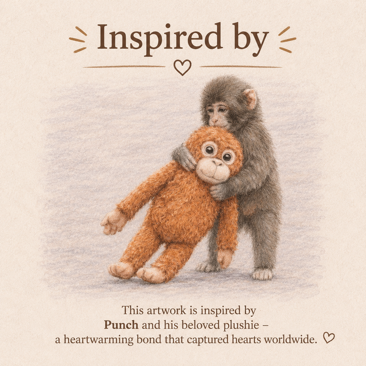Punch and his Plushie (Just launched)