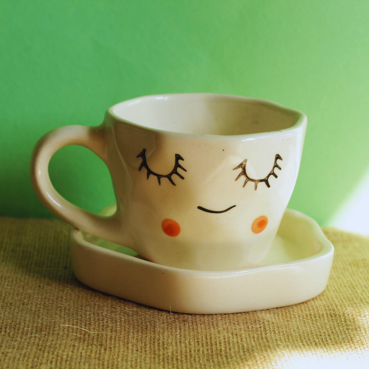 Kawaii Cup Saucer Set