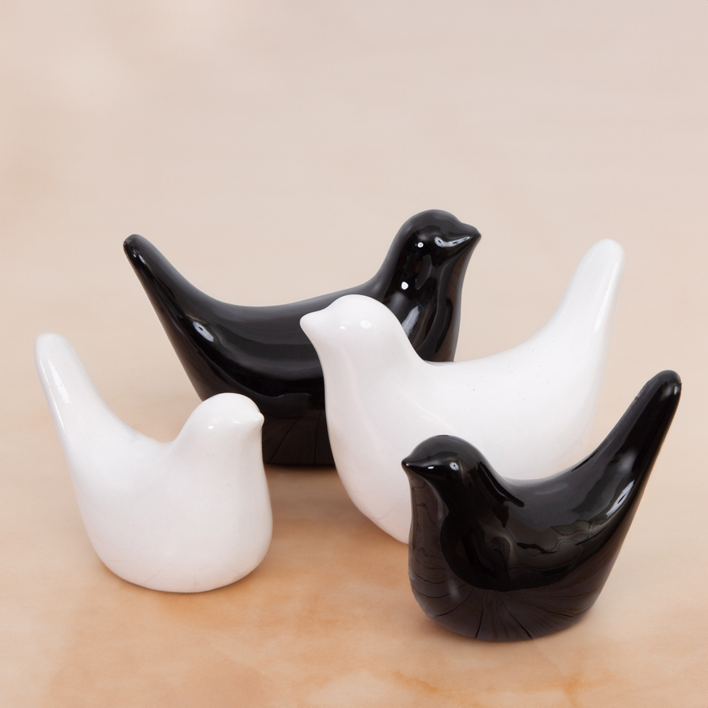 Cute Ceramic Sparrows