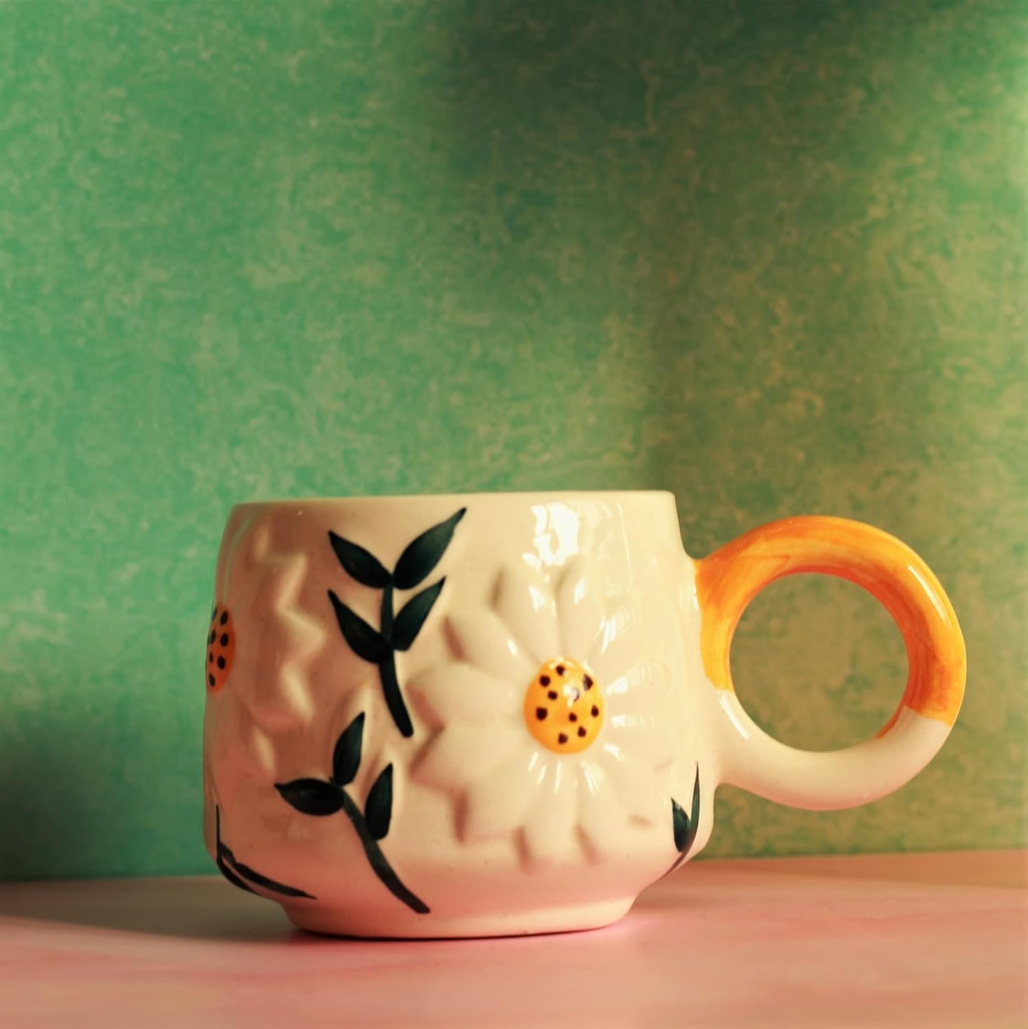 Cute Daisy Sunflower Cup 300 Ml