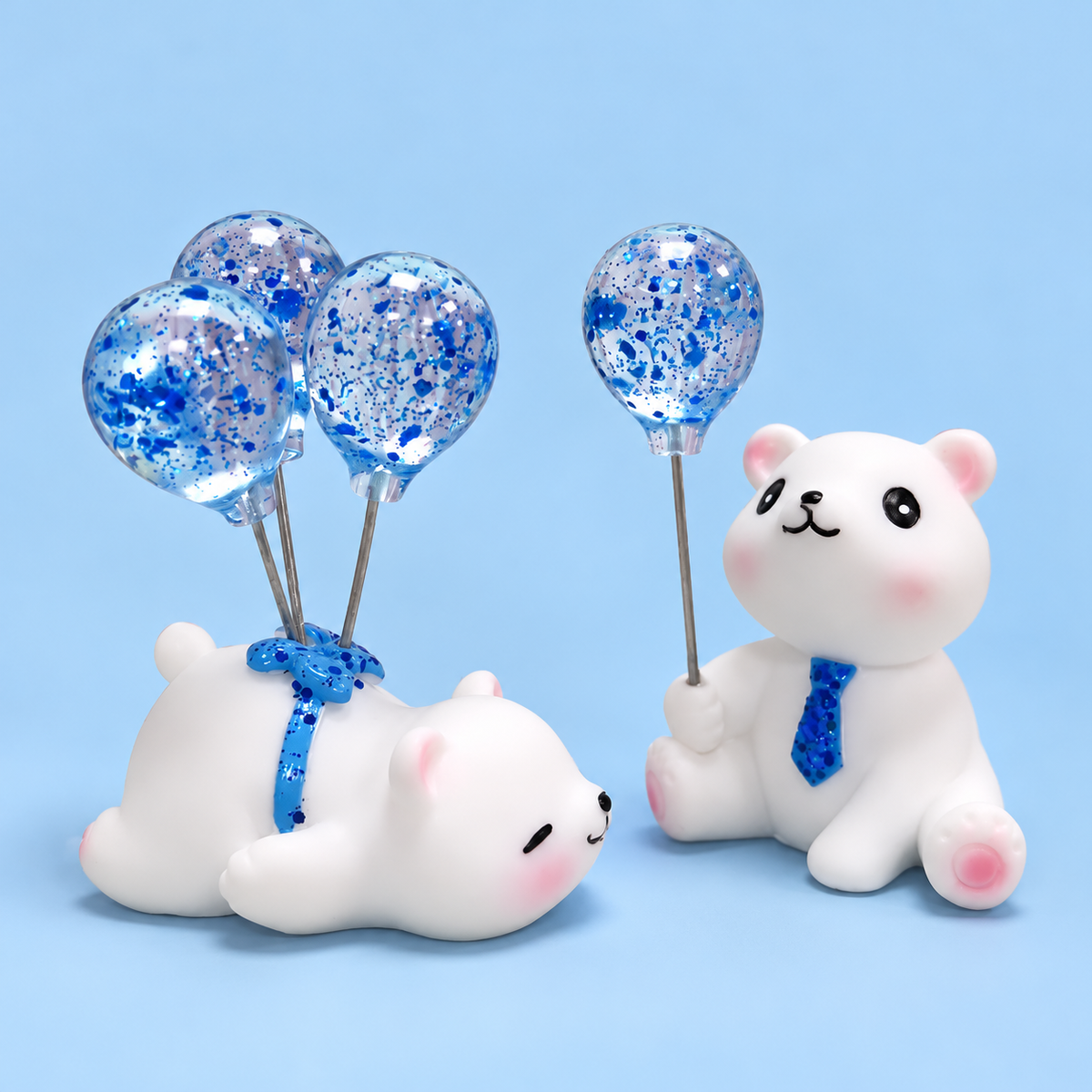 Blue Balloon Bear