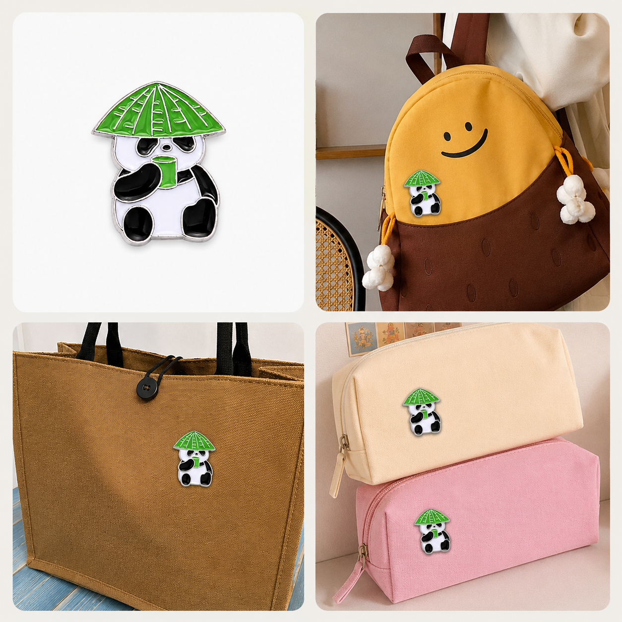 Umbrella Hat Panda