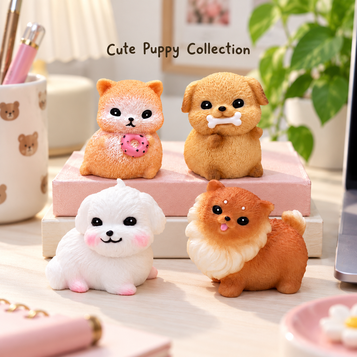Tiny Paws - Puppy Figurine Set