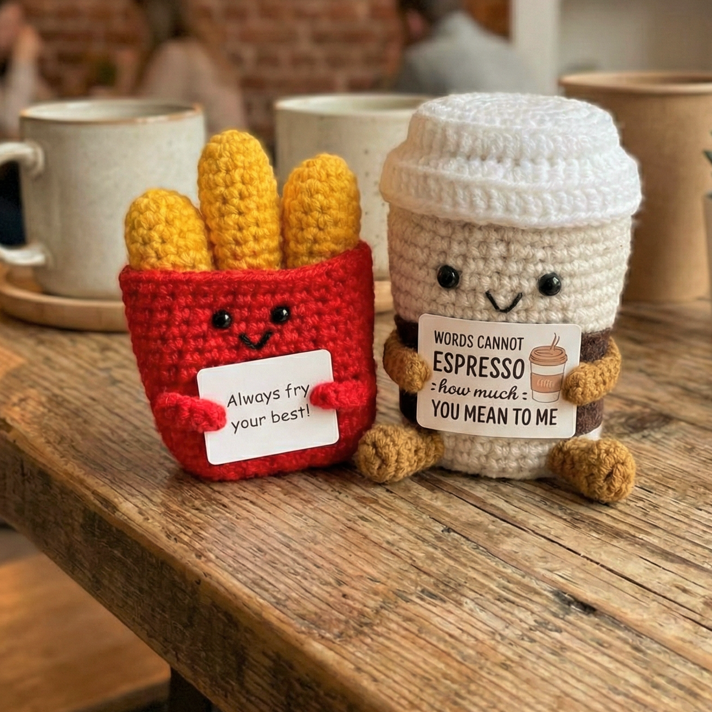 Emotional Support Coffee & Fries