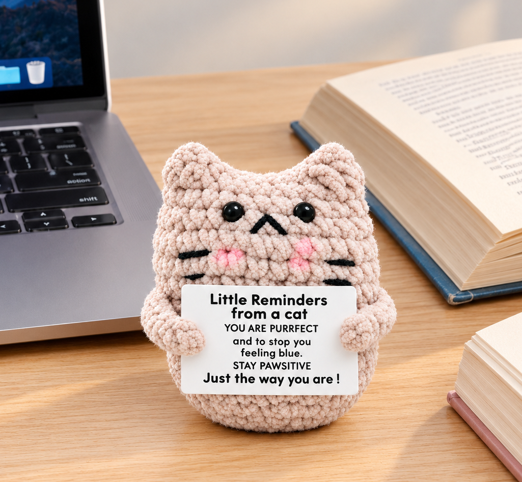 Crochet Purrfect Vibes Cat