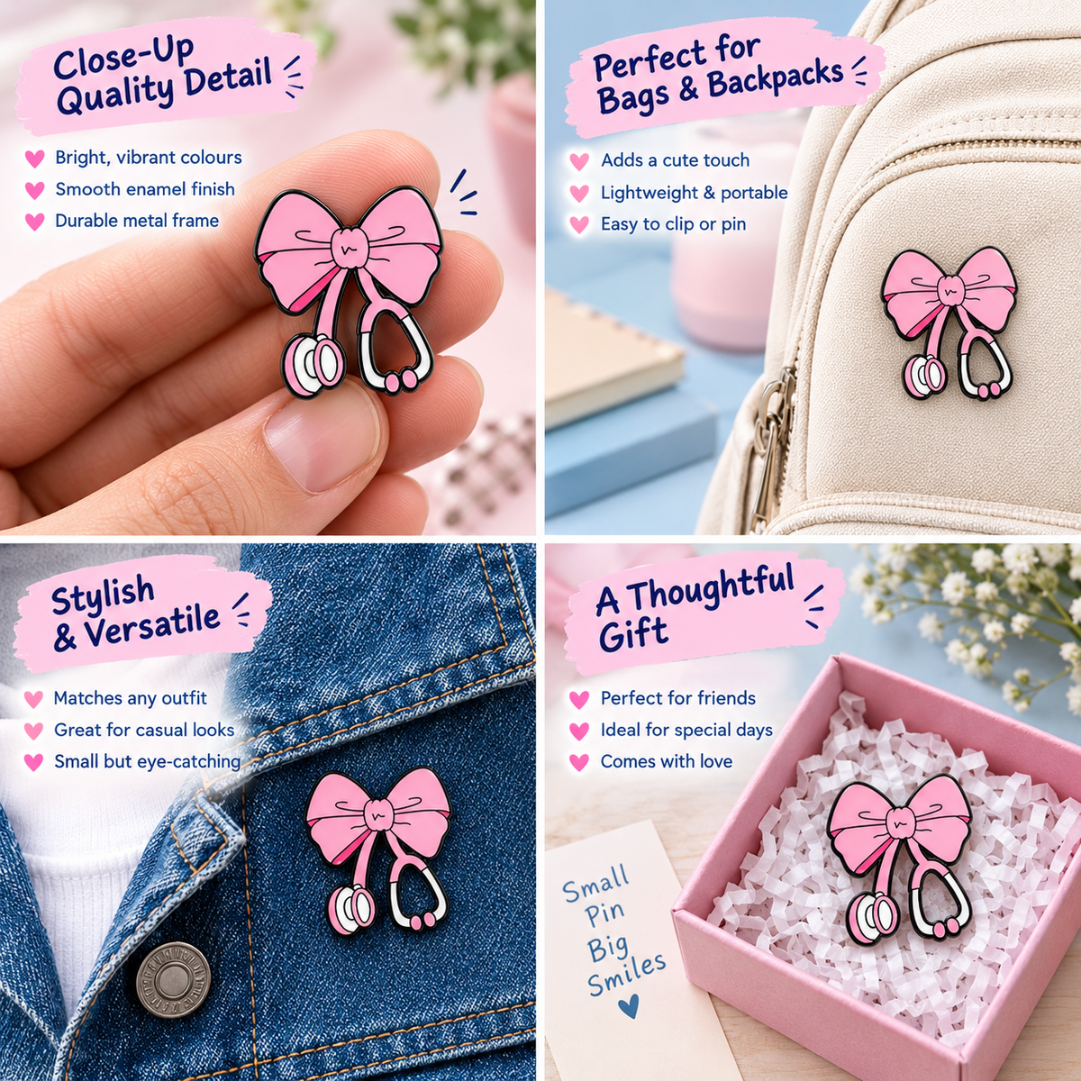 Cute Pink Bow