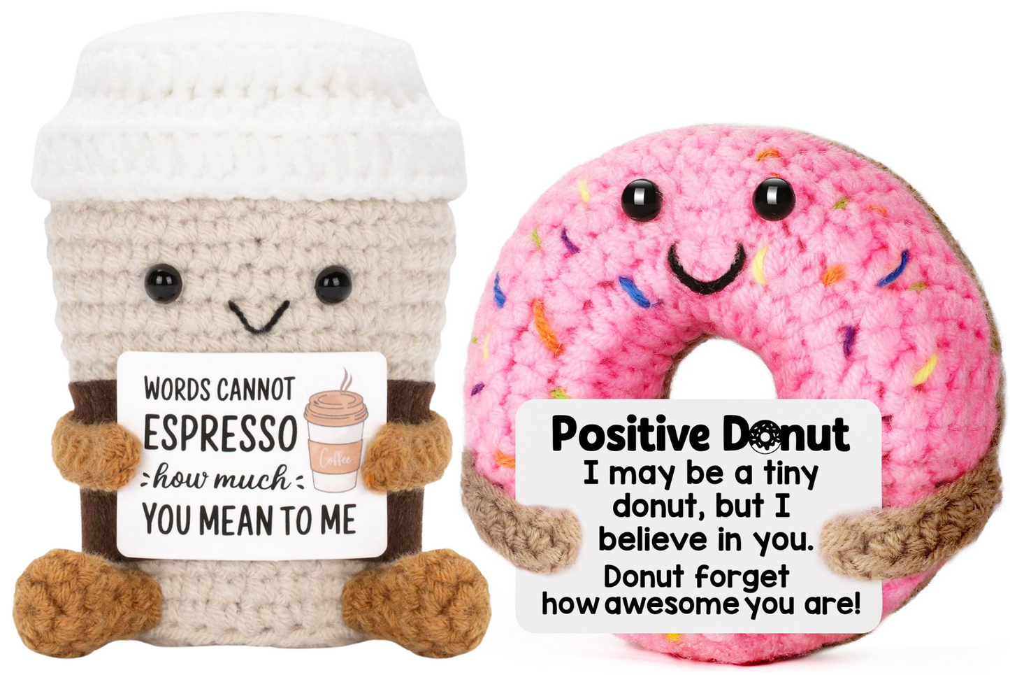 Emotional Support Coffee + Donut Combo (Just launched)