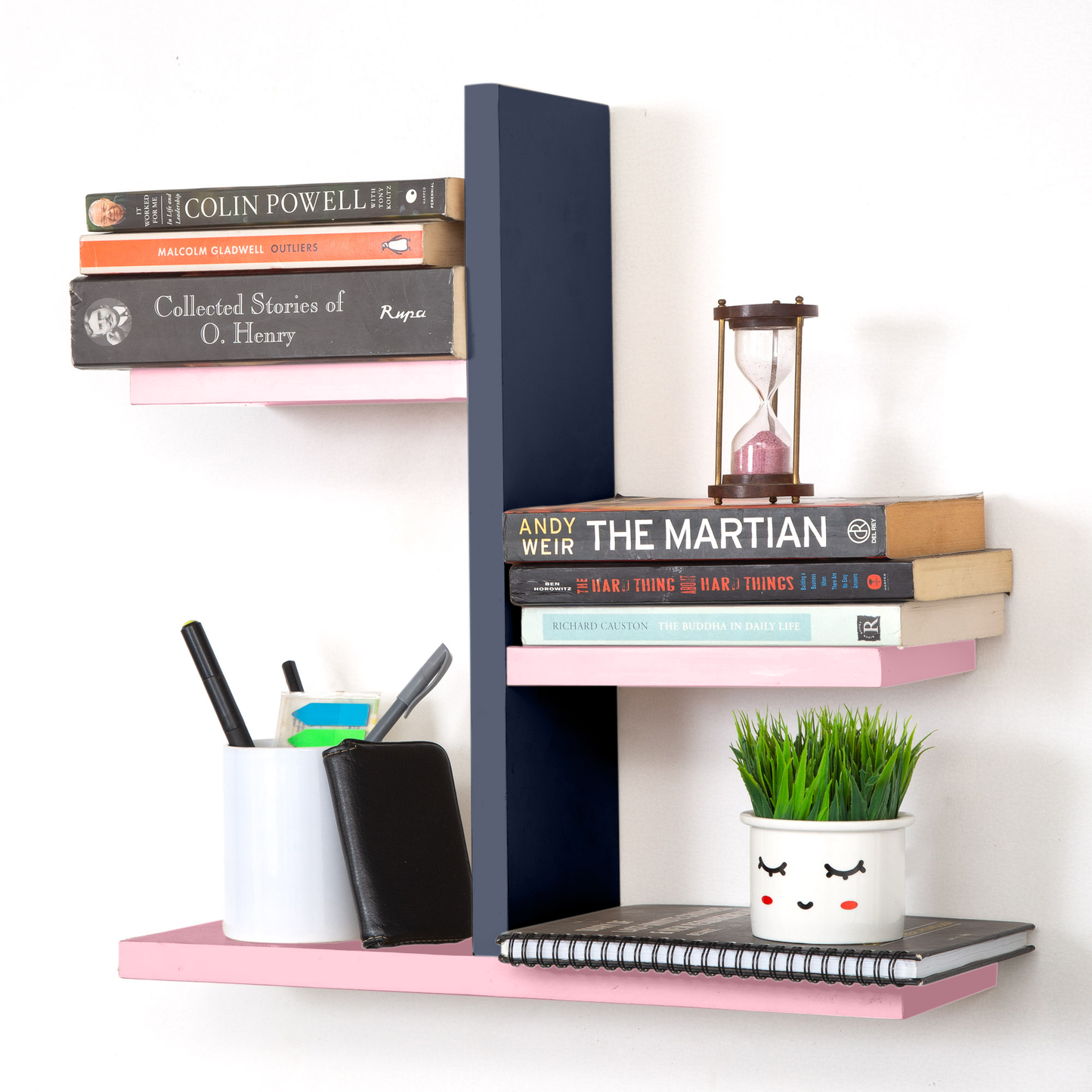Boho Bookshelf Wall Organizer - Available in 3 Colours