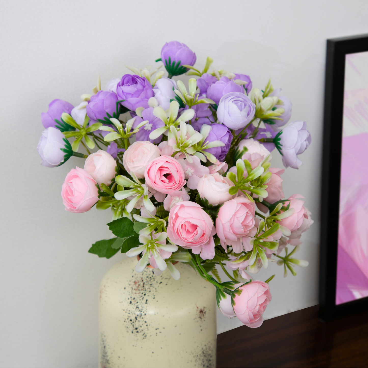 Artificial Rose Flowers Bunch for Home and Decor