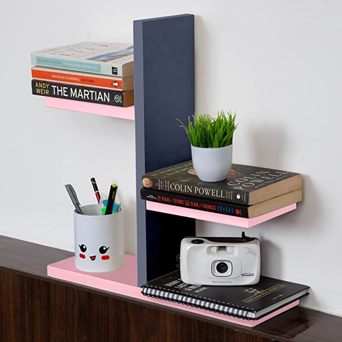 Boho Bookshelf Wall Organizer - Available in 3 Colours