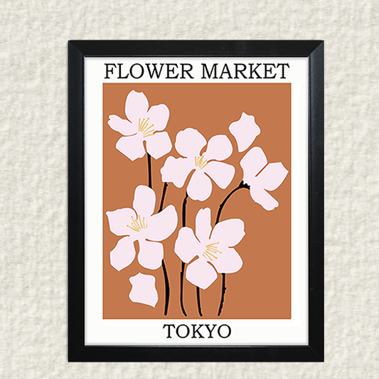 Flower Market Wall art - TOKYO 2