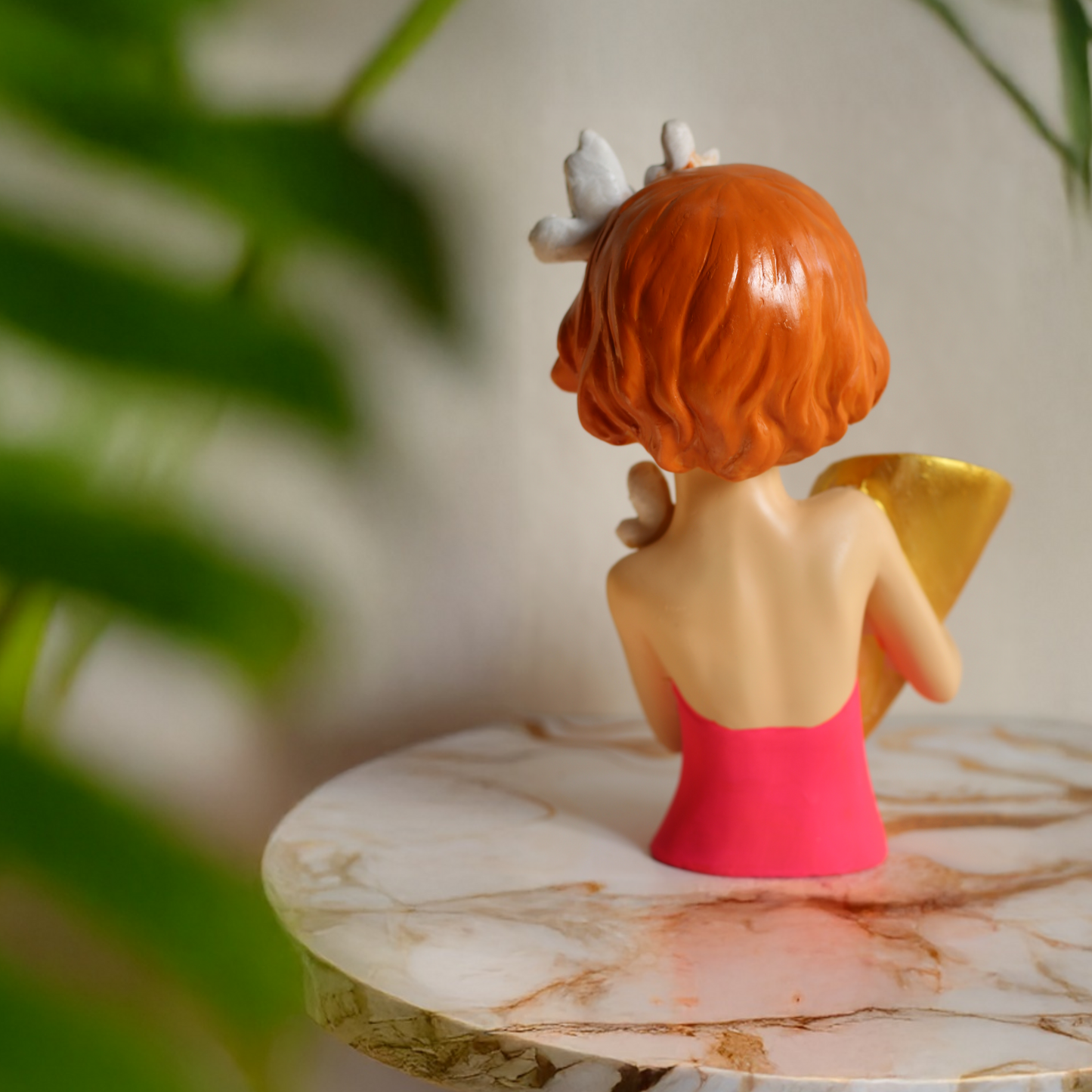 Scottish Girl with Bouquet