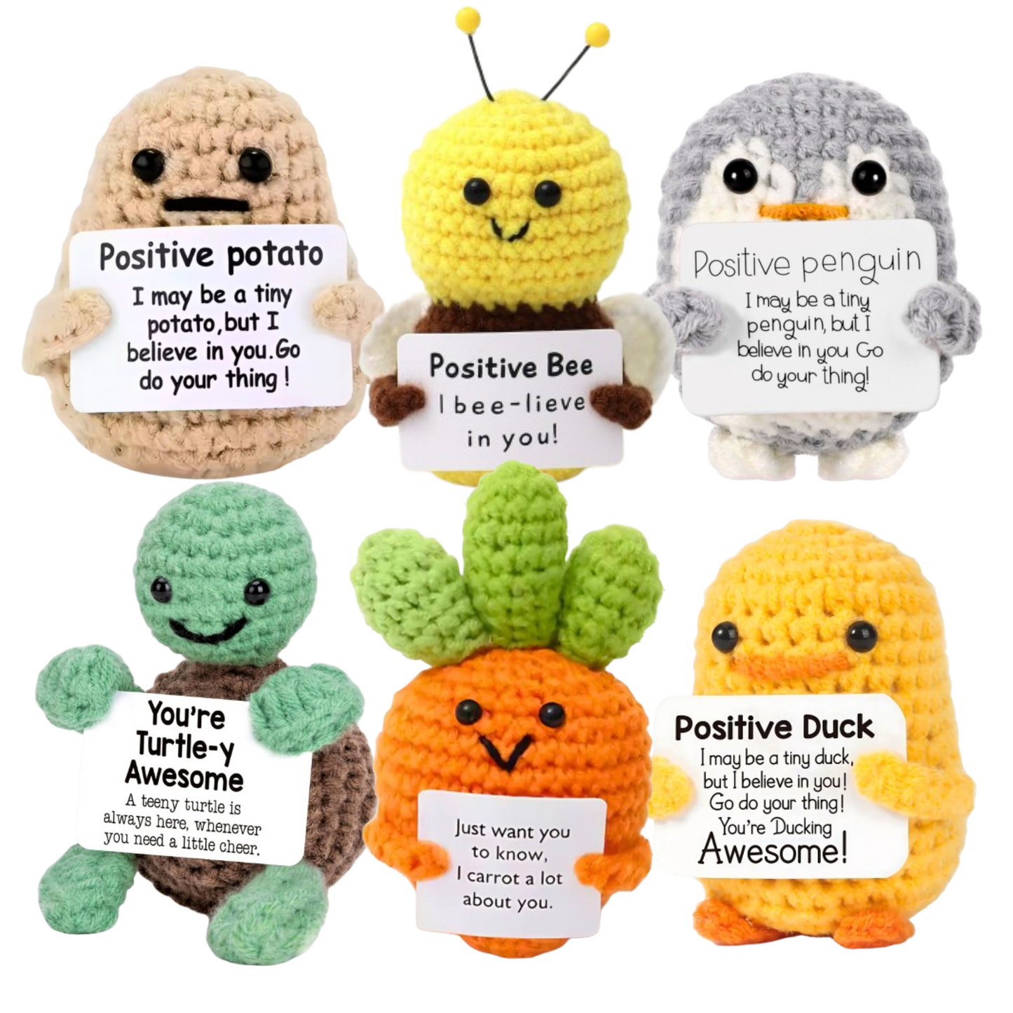 Emotional Support Crochet Family (SUPER VALUE PACK)