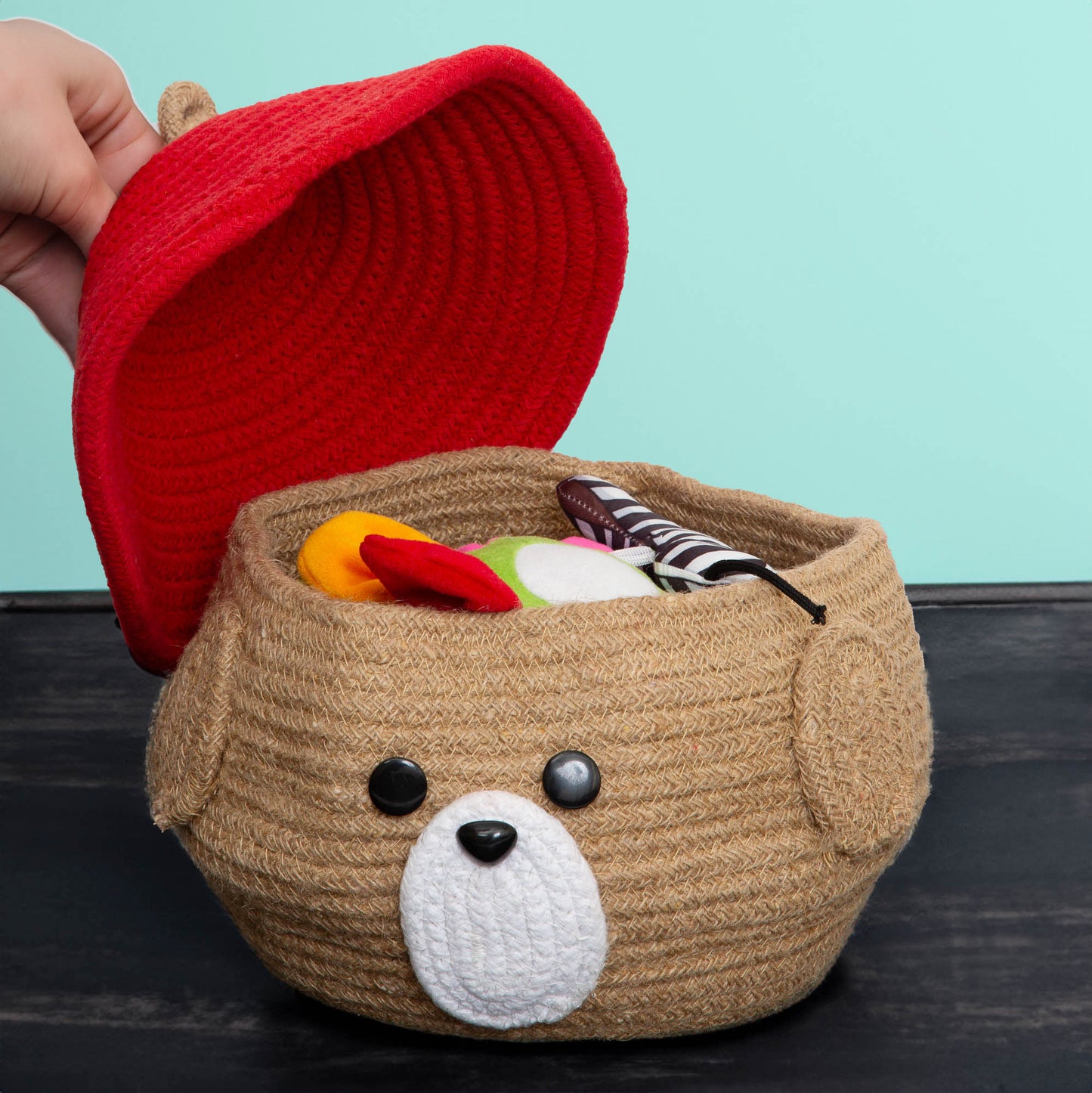 Lil Bear organizer with cap