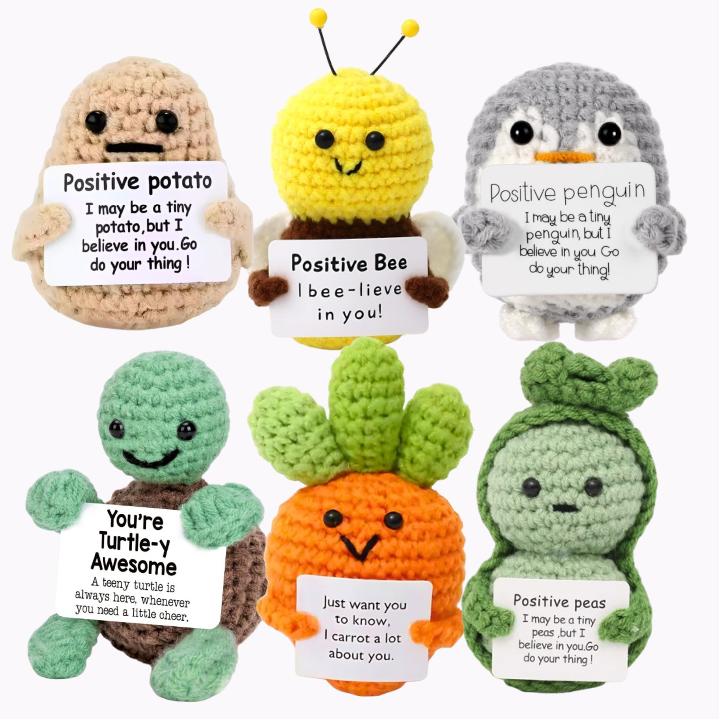 Emotional Support Crochet Family (SUPER VALUE PACK)