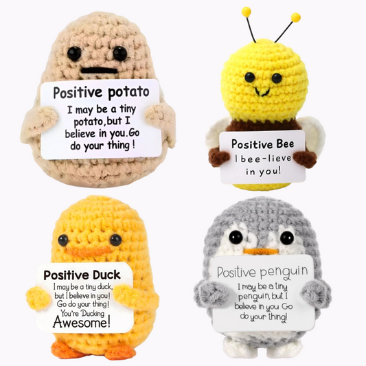 Emotional Support Crochet Family (SMALL FAMILY PACK)