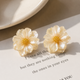 Blooming Camellia Earrings