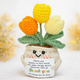 Yellow Daisy Message Flower
