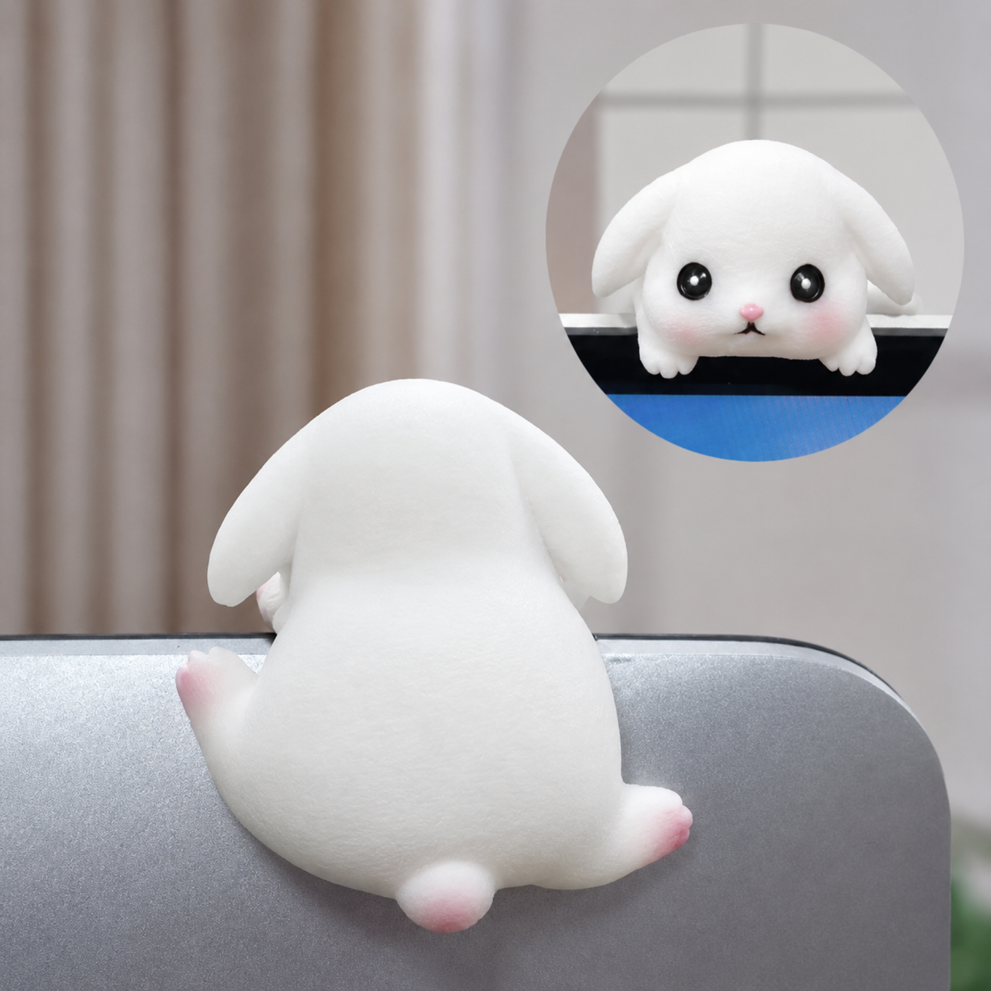 Pekaboo Rabbit Screen Buddy