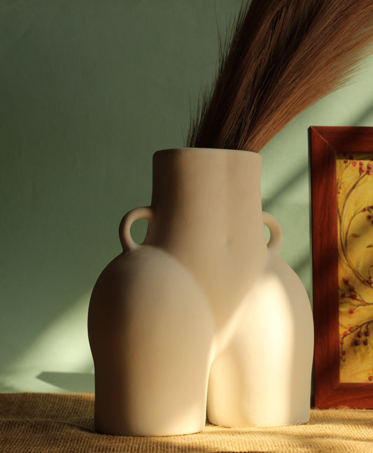 Lady Butt Ceramic Vase