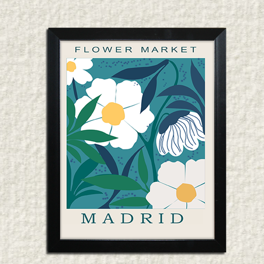 Flower Market Wall art - Madrid