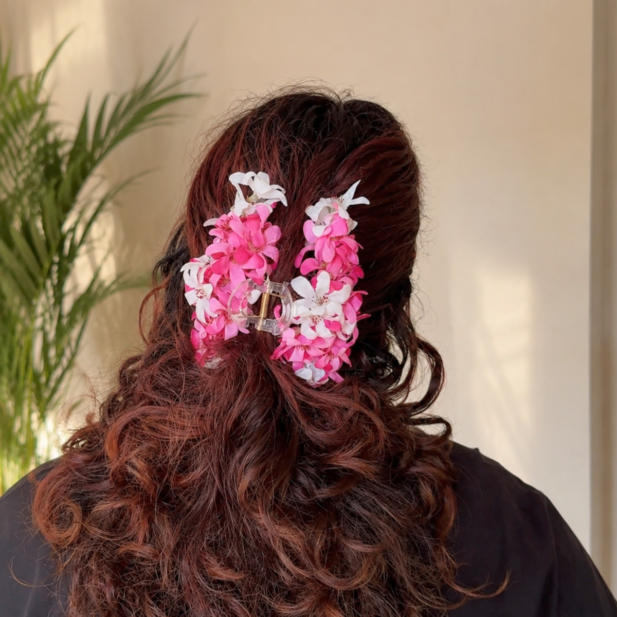 Cherry blossom Hair Clutch