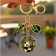 Cute Bamboo Panda Keychain