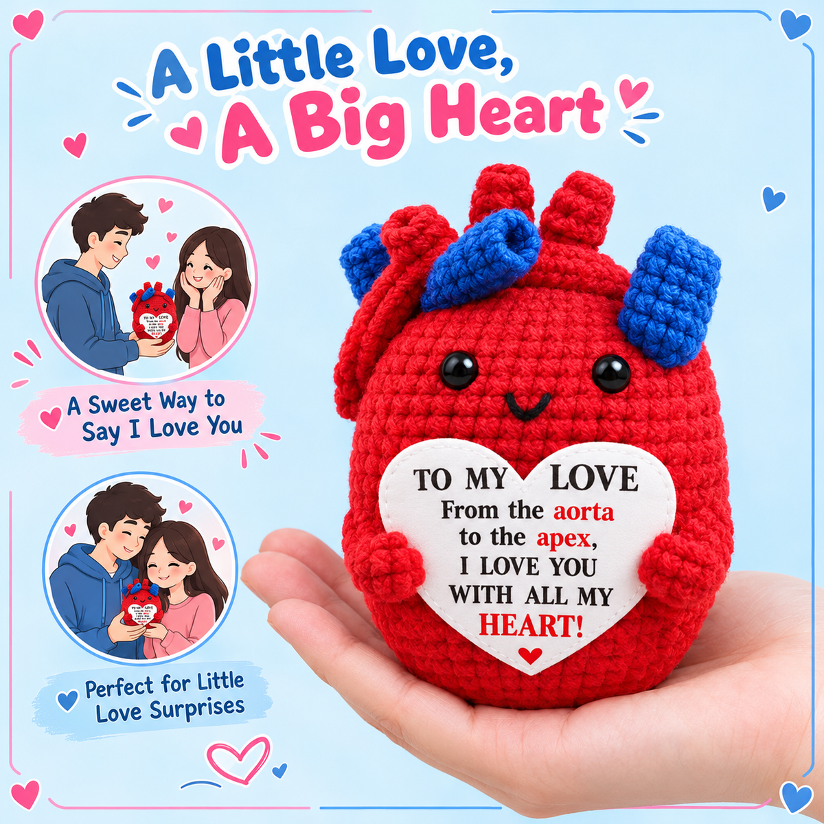Crochet Love Heart