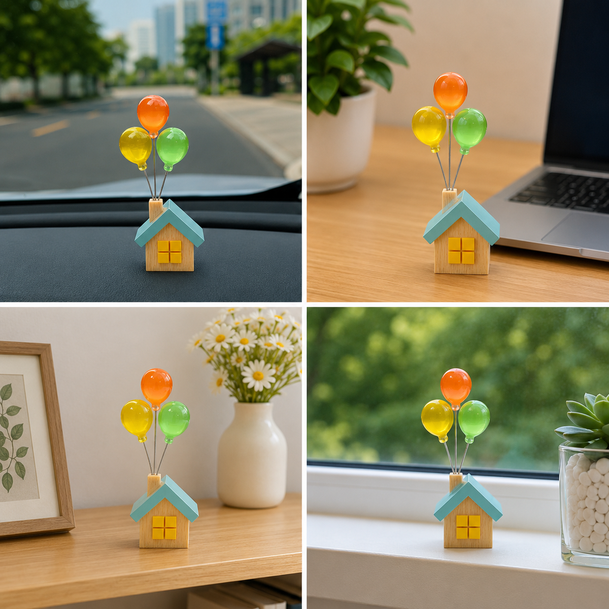 Up Balloon House (Blue)