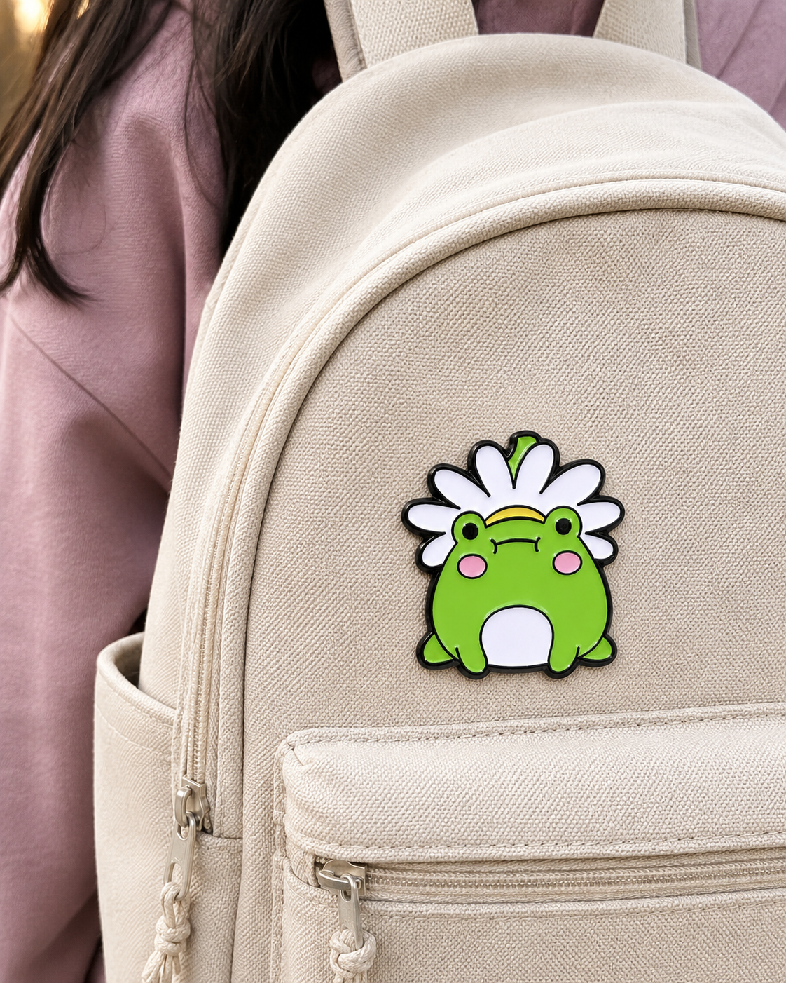 Daisy Flower Frog
