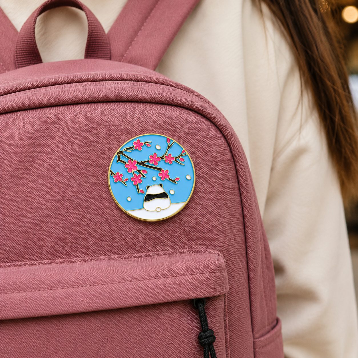 Cherry blossom Panda