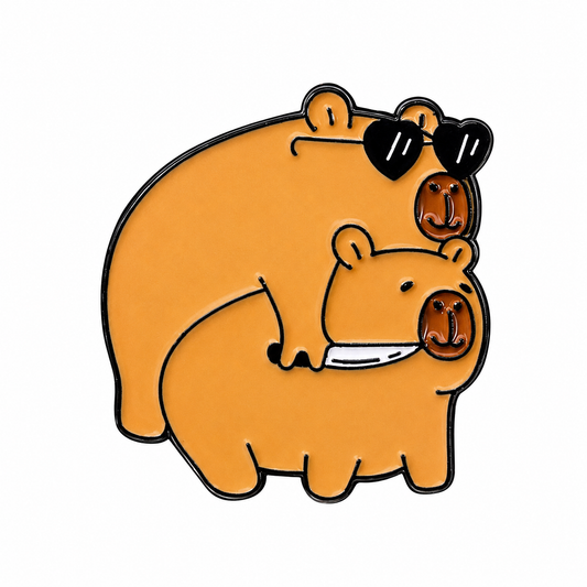 Capybara Hug with Knife