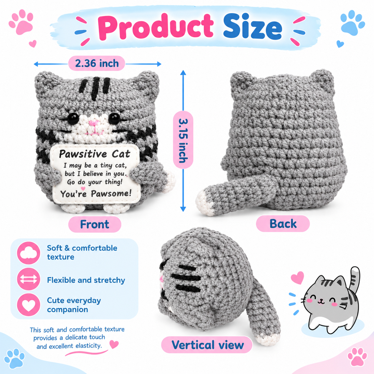 Crochet Shorthair Cat