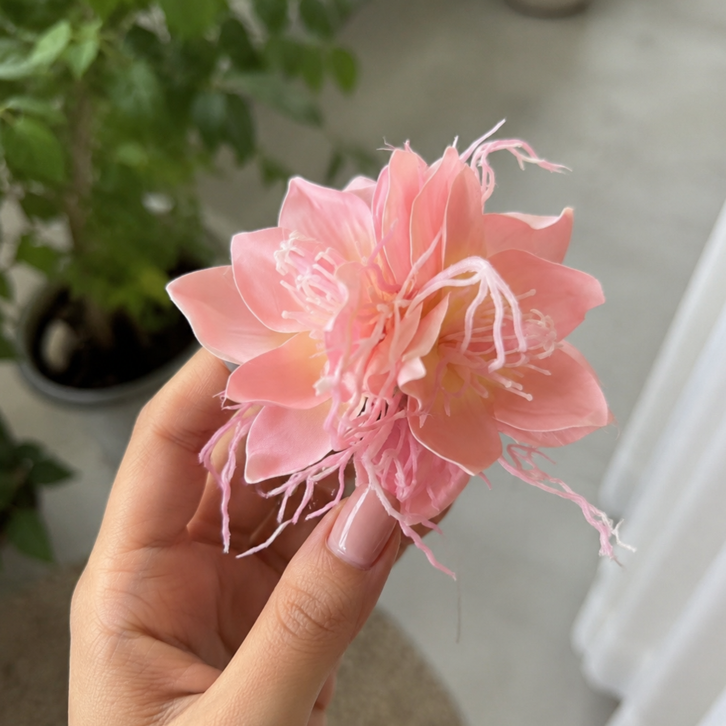Pink Dragon Hair Clip