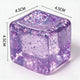 Frosted Purple Cube
