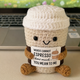 Crochet Coffee Buddy (Bestseller 🚀)