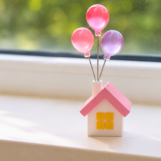 Up Balloon House (Pink)