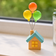 Up Balloon House (Blue)