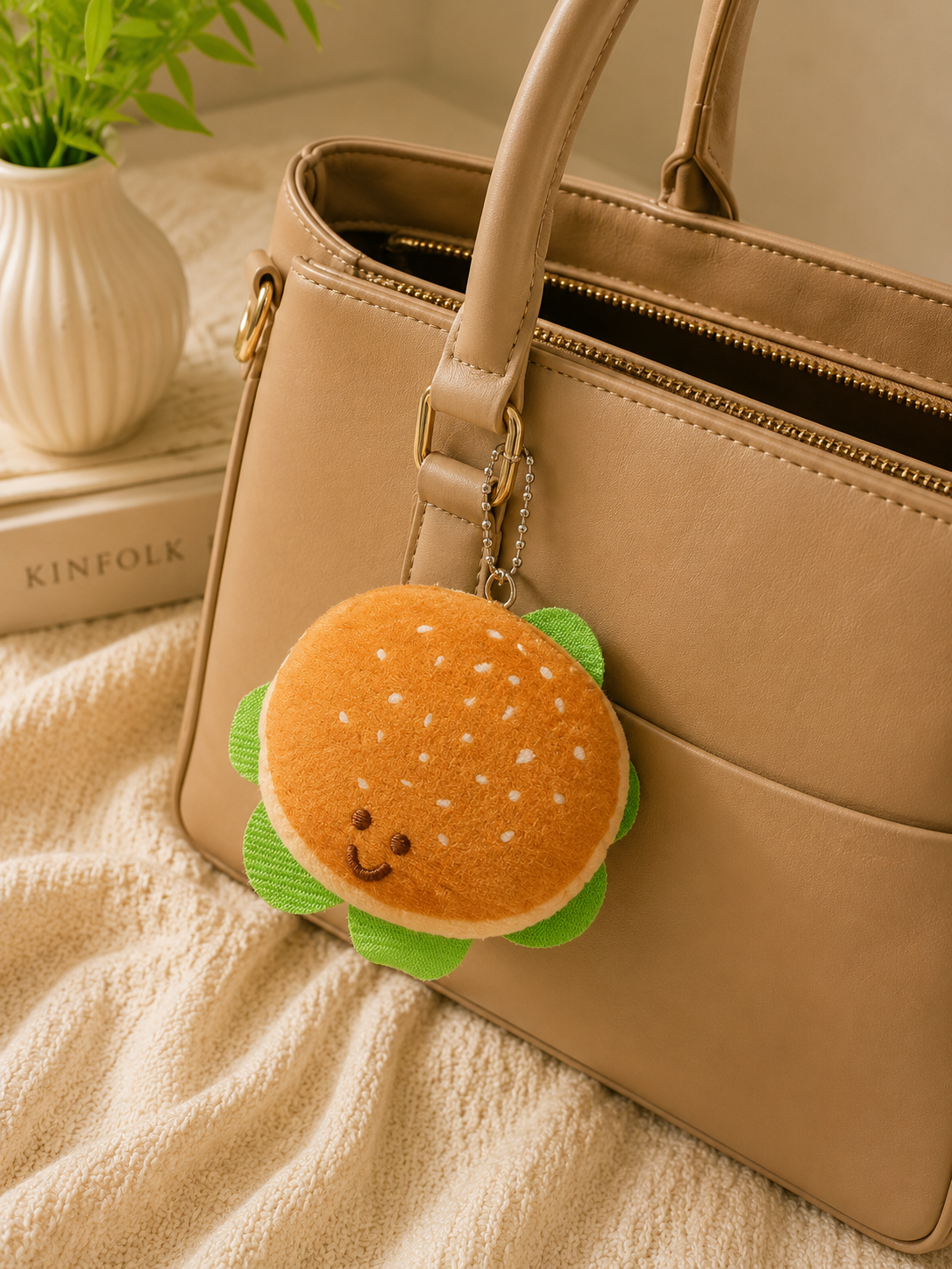 Cute Hamburger Plushie