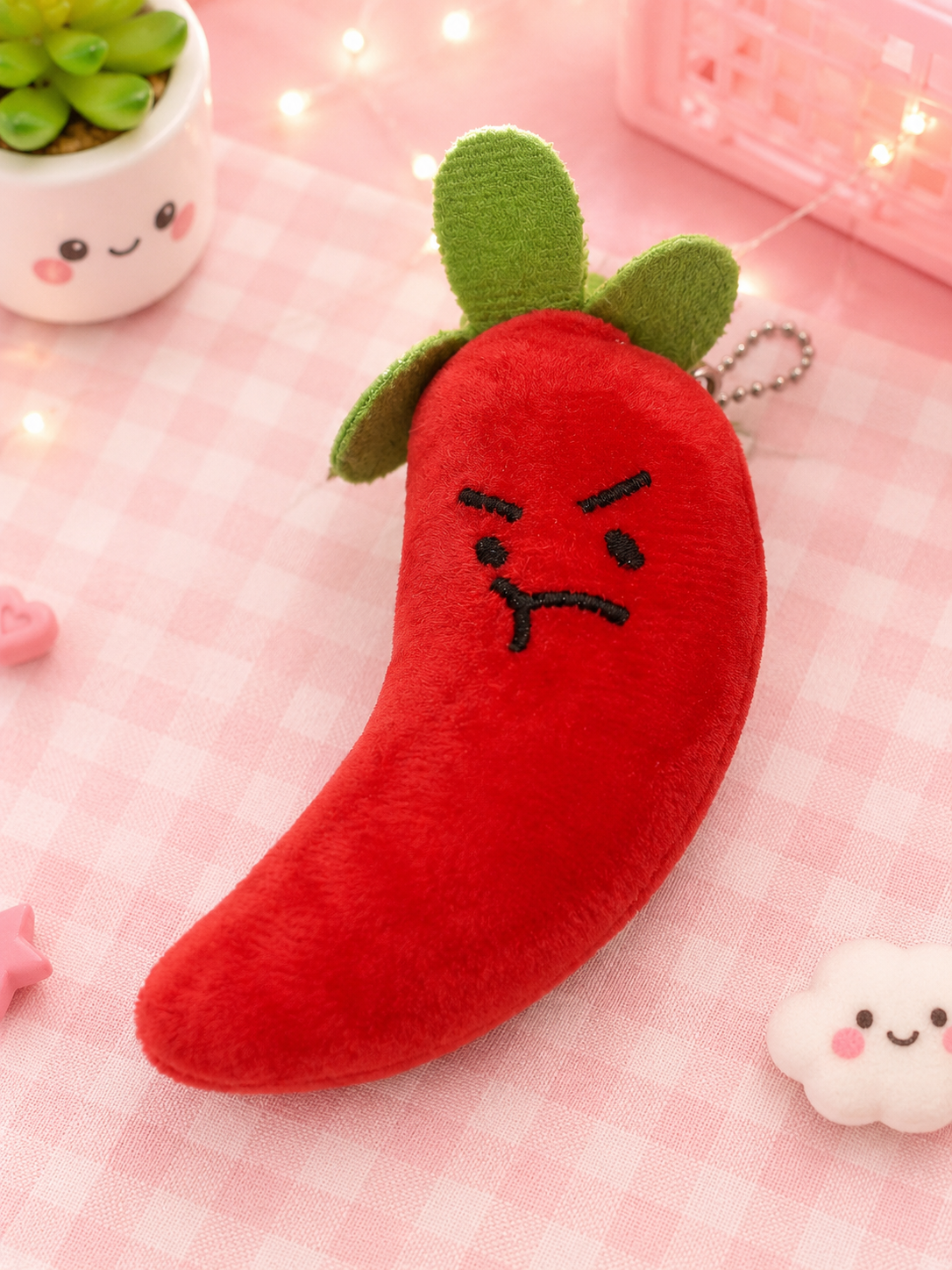 Cute Mini Mirchi Plushie