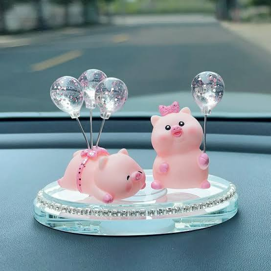 Cute Pink Balloon Pig