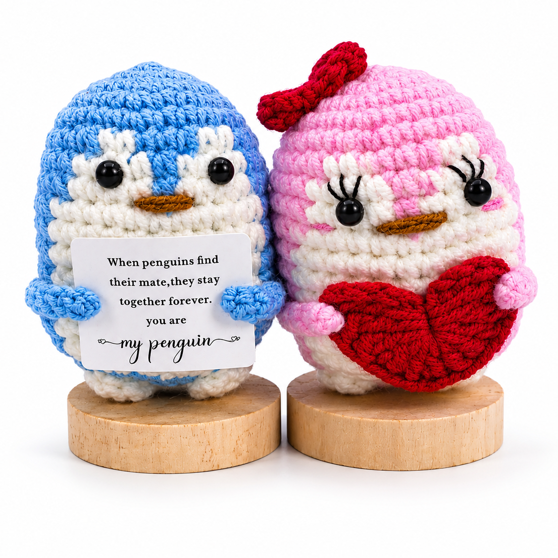 Emotional Support Crochet Penguin (100+ bought in past month)